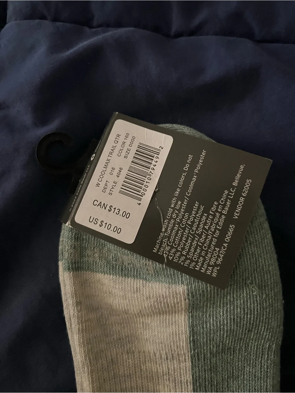 Eddie Bauer lot women’s socks